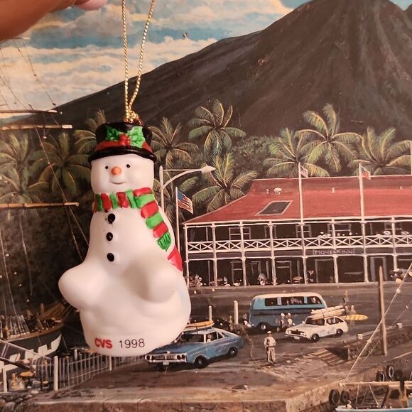 CVS 1998 Snowman Limited Edition Ornament - Picture 2 of 6